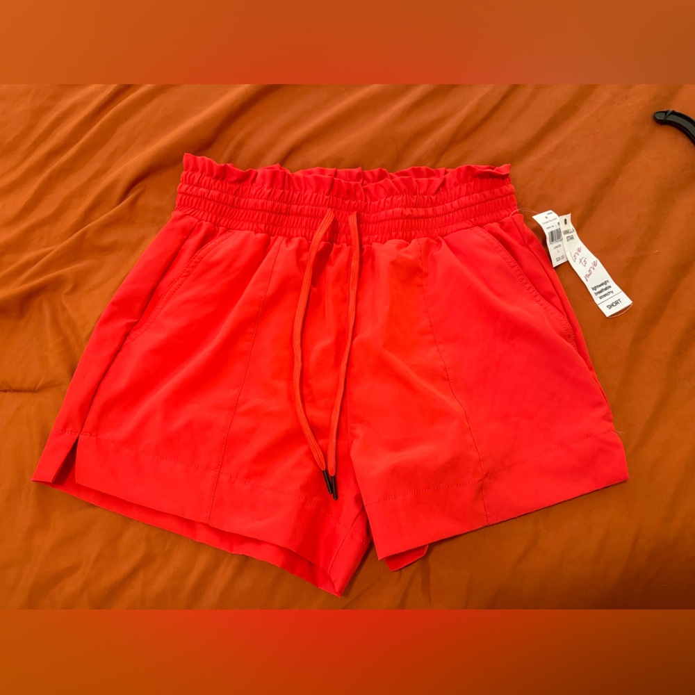 Orange Juniors Athletic Shorts